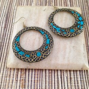 Turquoise earrings